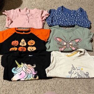 Colorful Kids Graphic 6 piece T-Shirts bundle